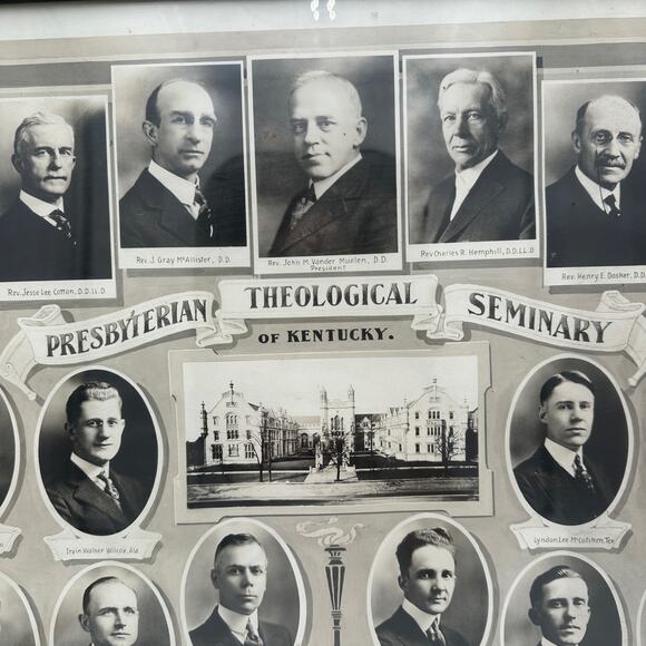 Vtg Presbyterian Theological Seminary of Kentucky 1921 Graduating Class Photo - Picture 3 of 7